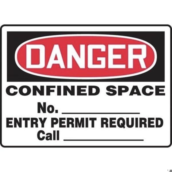 Accuform Danger Sign, MCSP140XV MCSP140XV - main